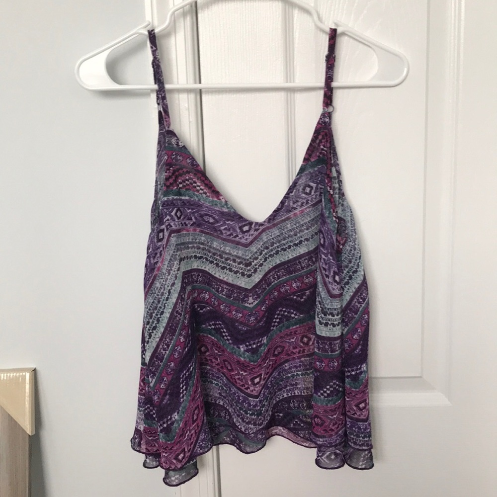 Purple tank top